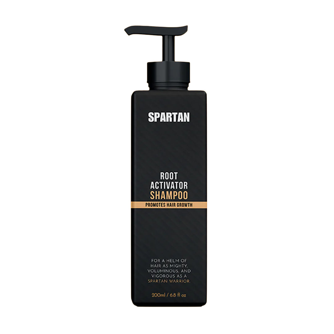 SPARTAN Root Activator Shampoo for Men – Boost Hair Growth with Only 4 Washes per Week