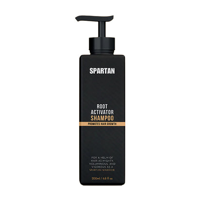 SPARTAN Root Activator Shampoo for Men – Boost Hair Growth with Only 4 Washes per Week